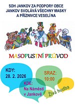 Zmenšenina obrázku: plakát na Masopust