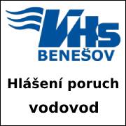 VHS - Hlášení poruch vodovod